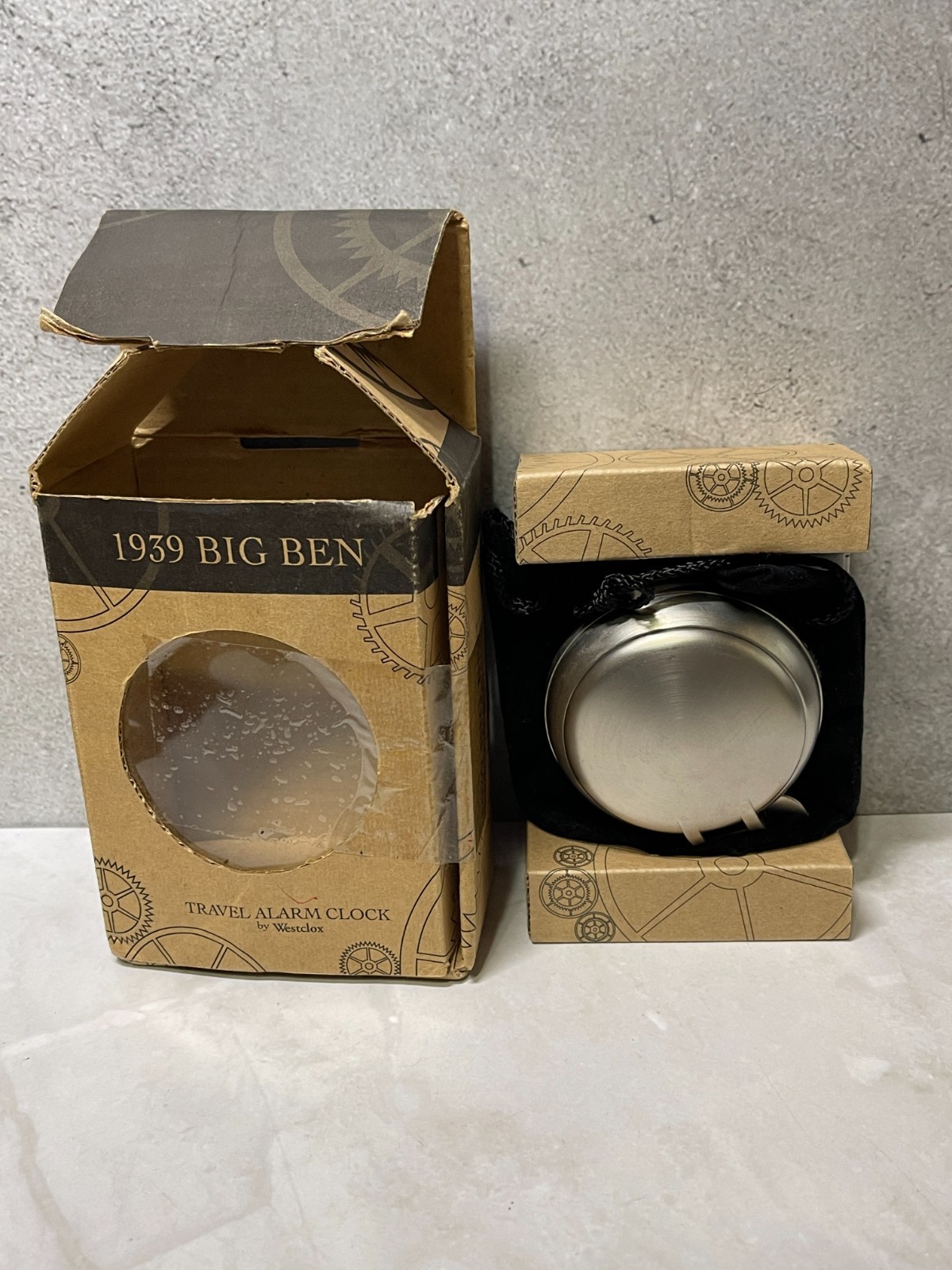 Dr Pepper 7Up Big Ben Sliver Metal Travel Alarm Clock (1939 Replica) - NIB RARE Dr Pepper 7Up Big Ben Sliver Metal Travel Alarm Clock (1939 Replica) - NIB RARE