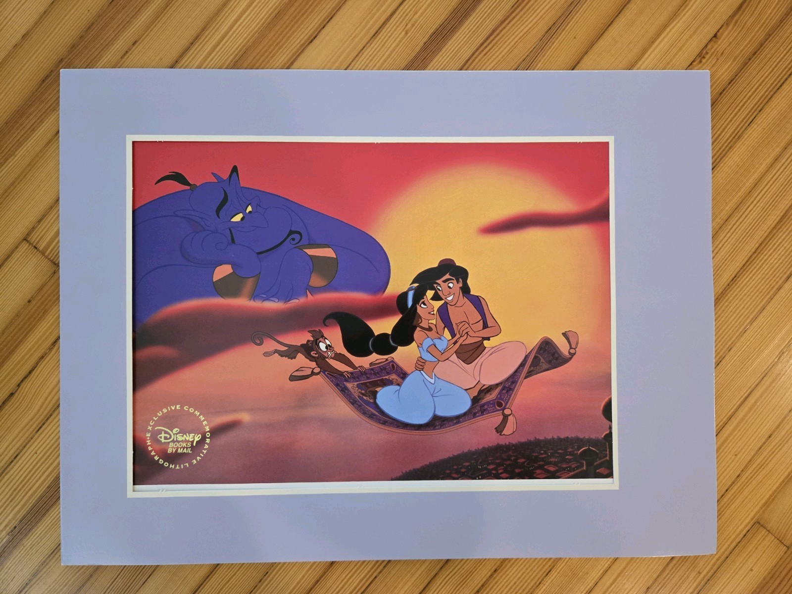 Disney's Alladin Lithograph Limited Edition Disney's Alladin Lithograph Limited Edition
