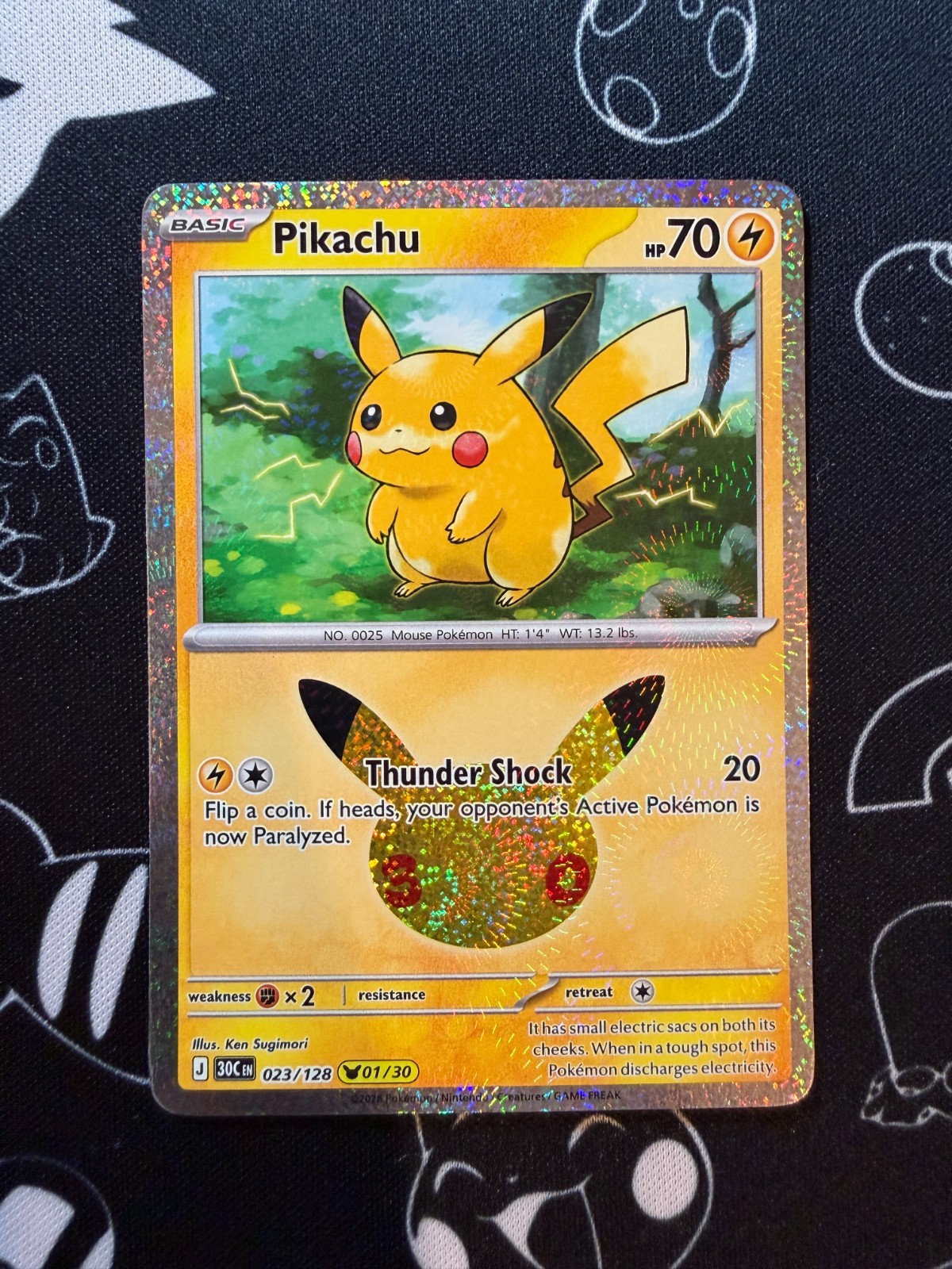Pokemon TCG 30th Celebration Pikachu Holo Cards - Choose Your Own Pokemon TCG 30th Celebration Pikachu Holo Cards - Choose Your Own