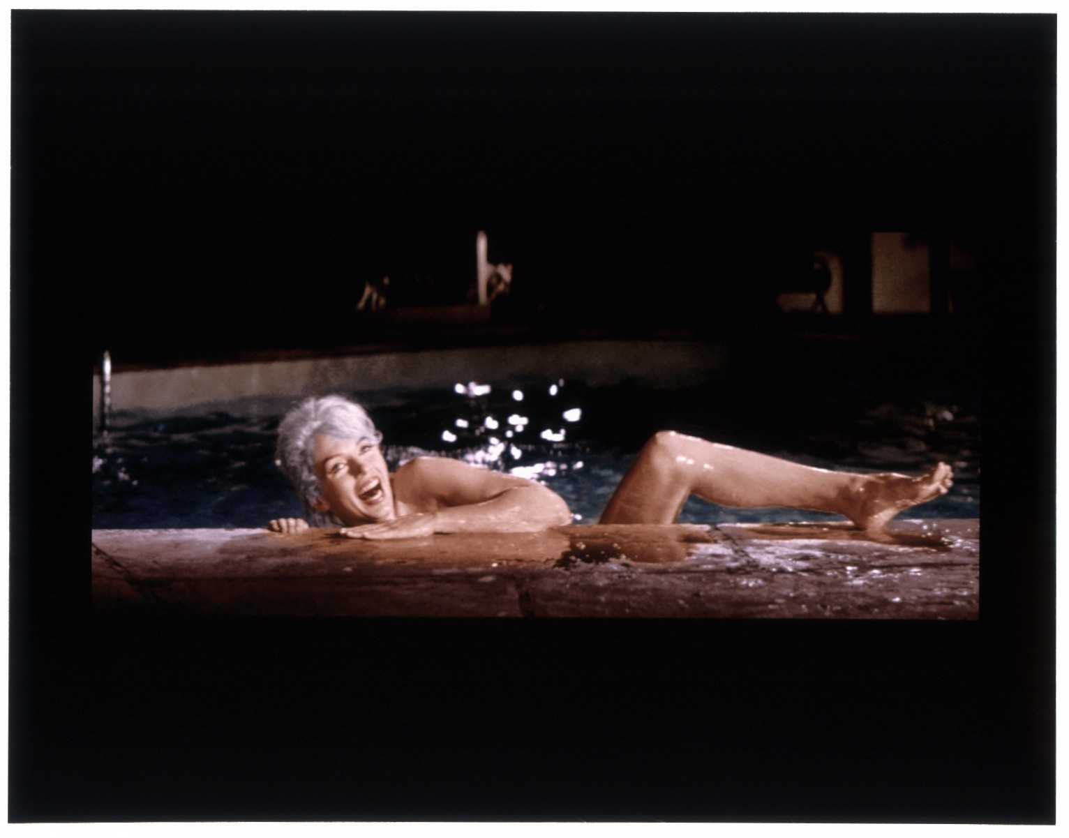 Marilyn Monroe Pool Scene from \