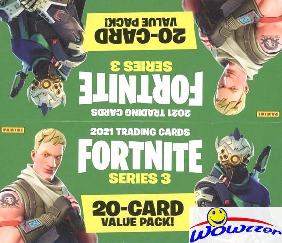 2021 Panini FORTNITE Series 3 HUGE JUMBO FAT Box-12 Factory Sealed Pack-240 Card
