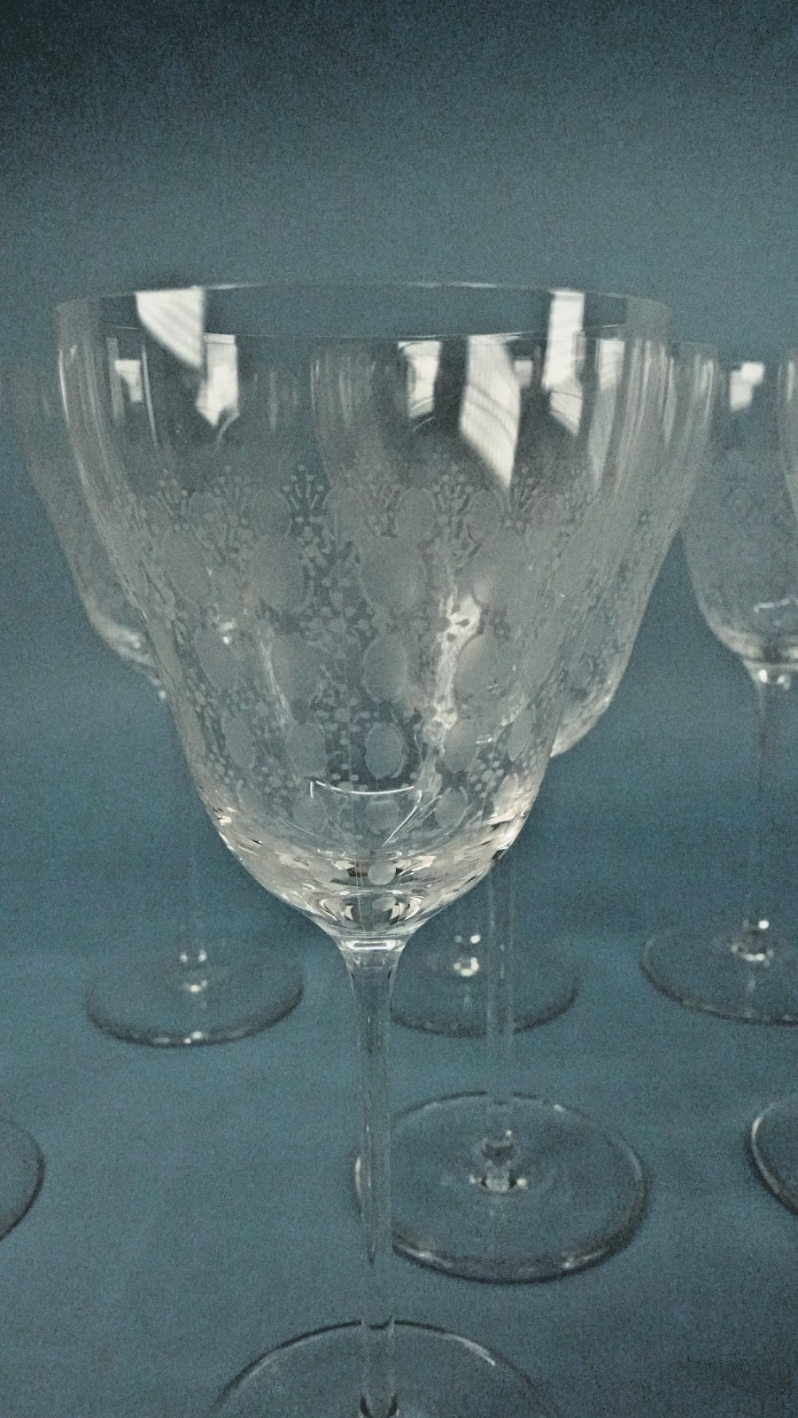 Vtg Rosenthal Romance II Stemmed Crystal Red Wine Glass Buy More and Save