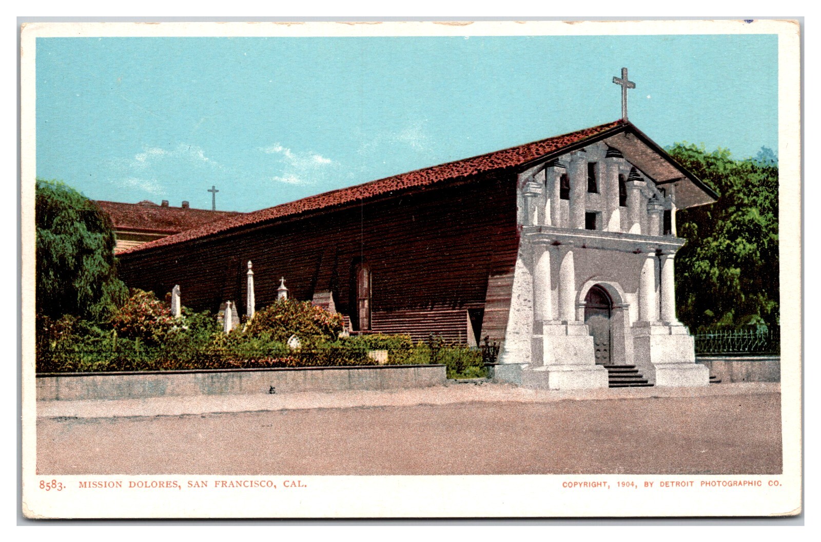 Mission Delores San Francisco California Cross