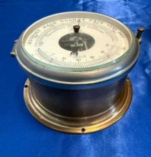 Schatz Rare Barometer in Millimeter Scale- W. Germany Cira-1960-Very Accurate