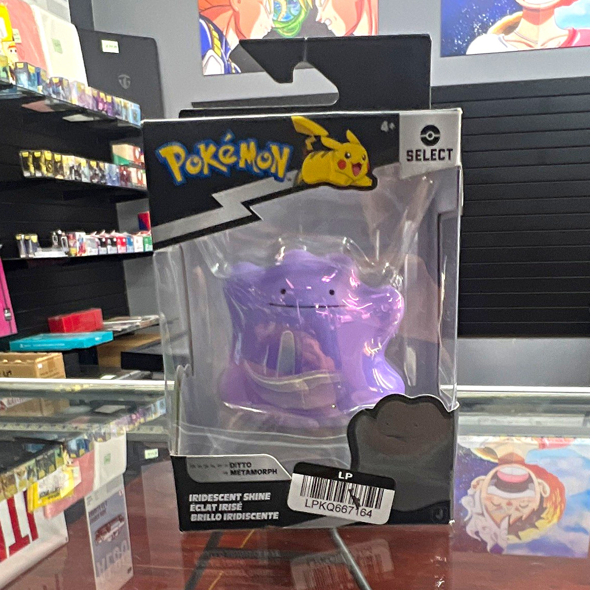 Pokémon Select Ditto Purple Iridescent Plastic Figure Series 2