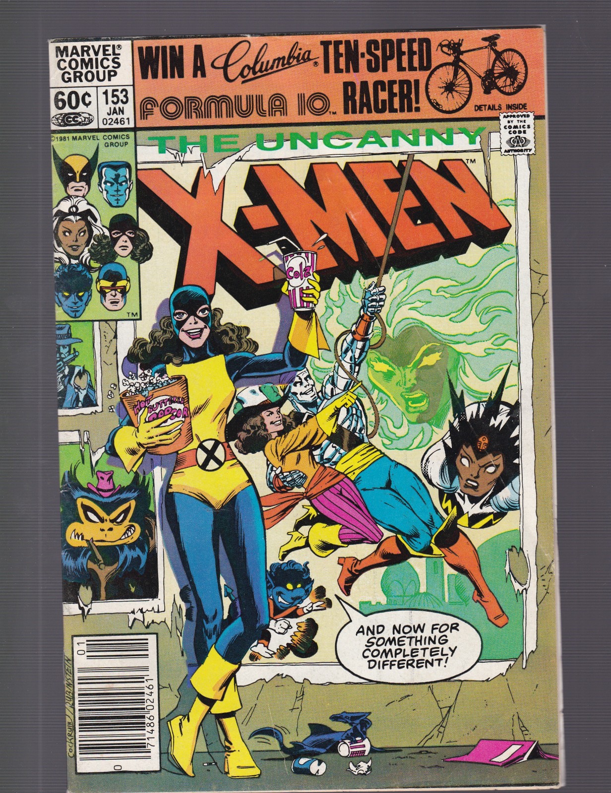 Uncanny X-Men #153 Kitty\'s Fairy Tale Now For Something Completely Different