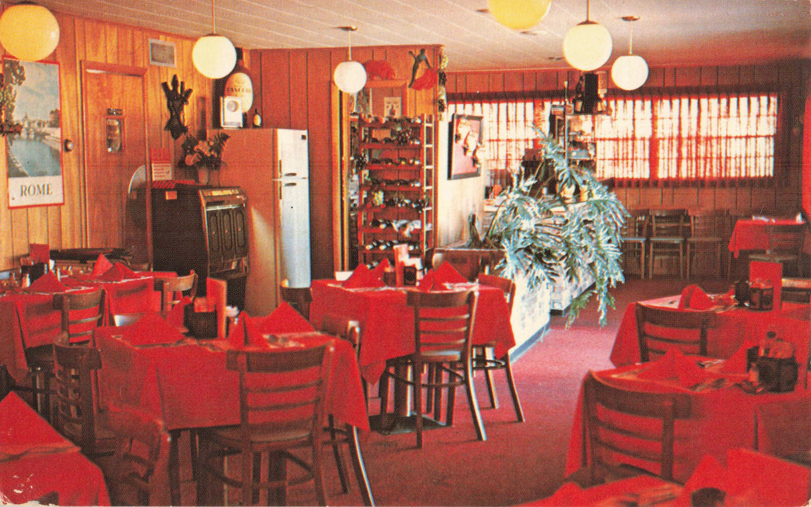 Postcard Florida St Augustine Gianni\'s Italian Restaurant A1A South 11th Street 