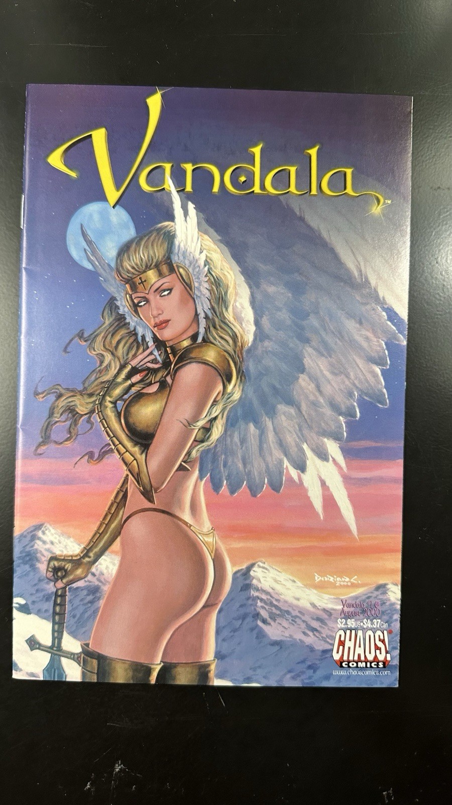 Vandala #1 Lady Death Dorian Cleavenger Cover Chaos Comics 2000 HIGH GRADE