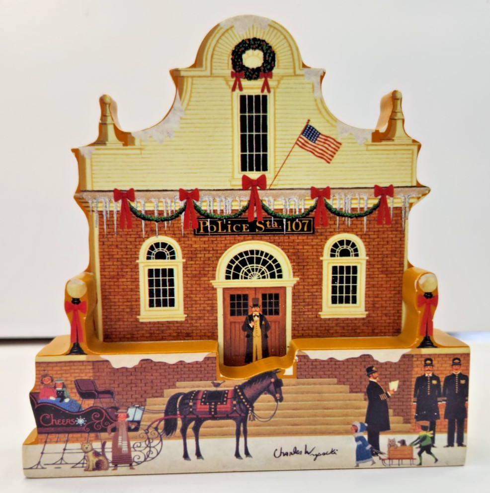 CHARLES WYSOCKI\'S YE OLD ANTIQUE SHOP  HOMETOWN CHRISTMAS  HOUSE 2001  8TH