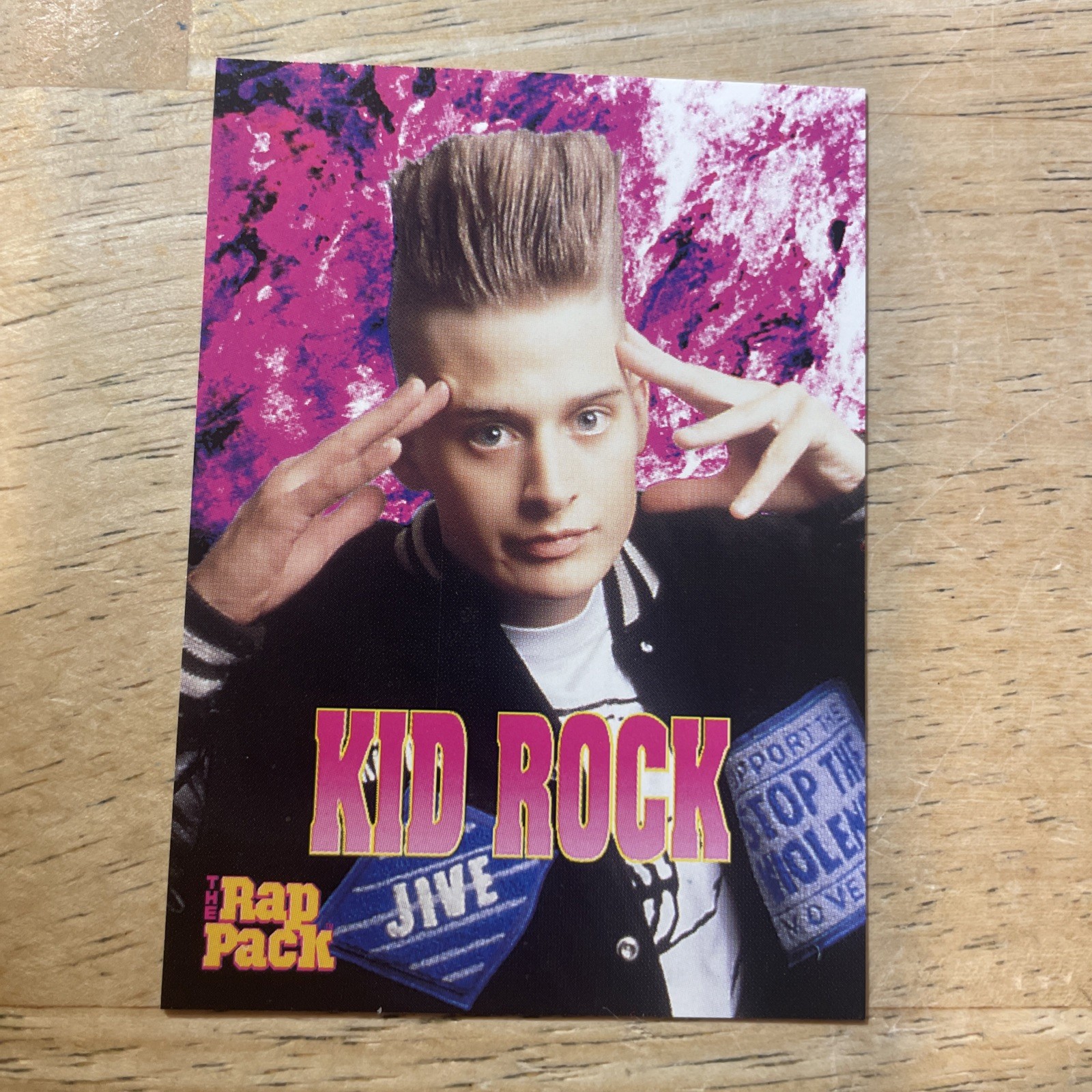 1991 Mint Premier Cards The Rap Pack #63 Kid Rock Rookie Card