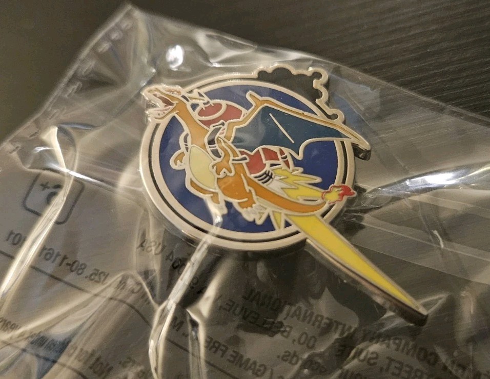 Pokémon World Championships 2026 San Francisco XP Pin Rally Charizard (SEALED)