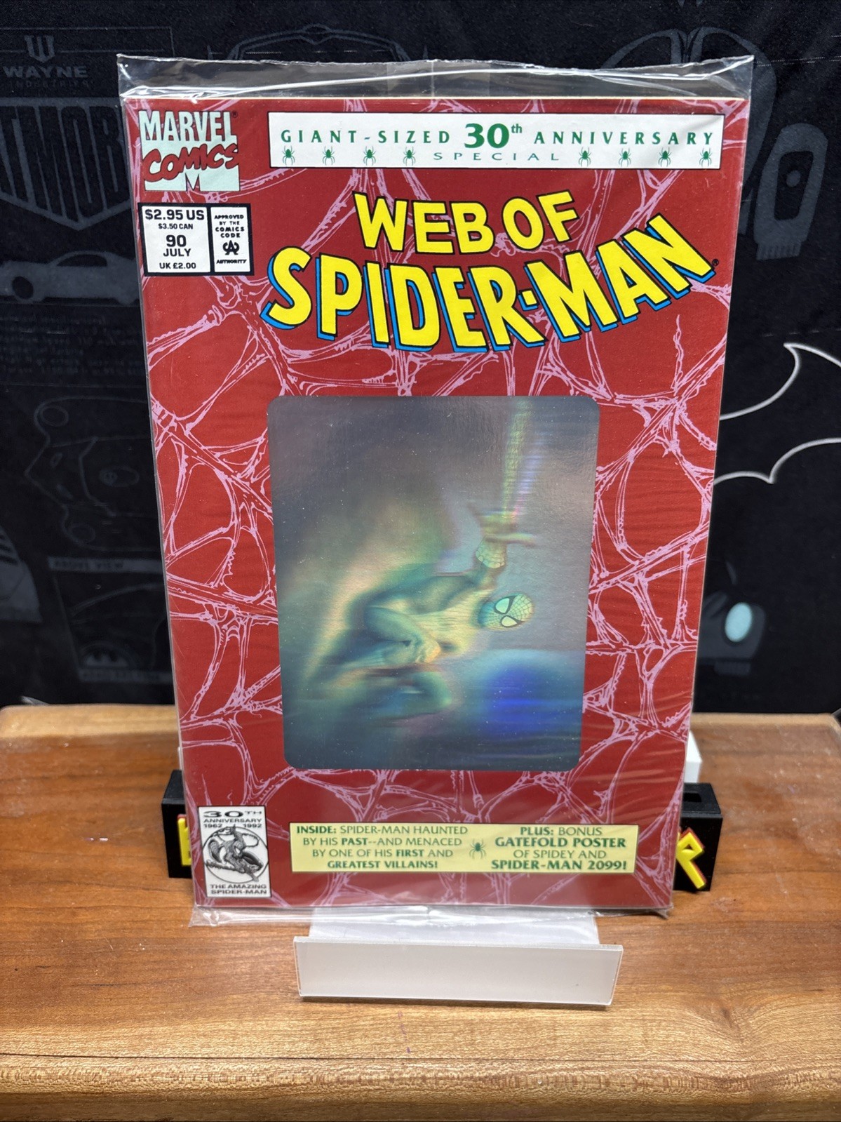 WEB OF SPIDERMAN HOLO POLY SEALED HTF LNC GEMINI SHIPPED
