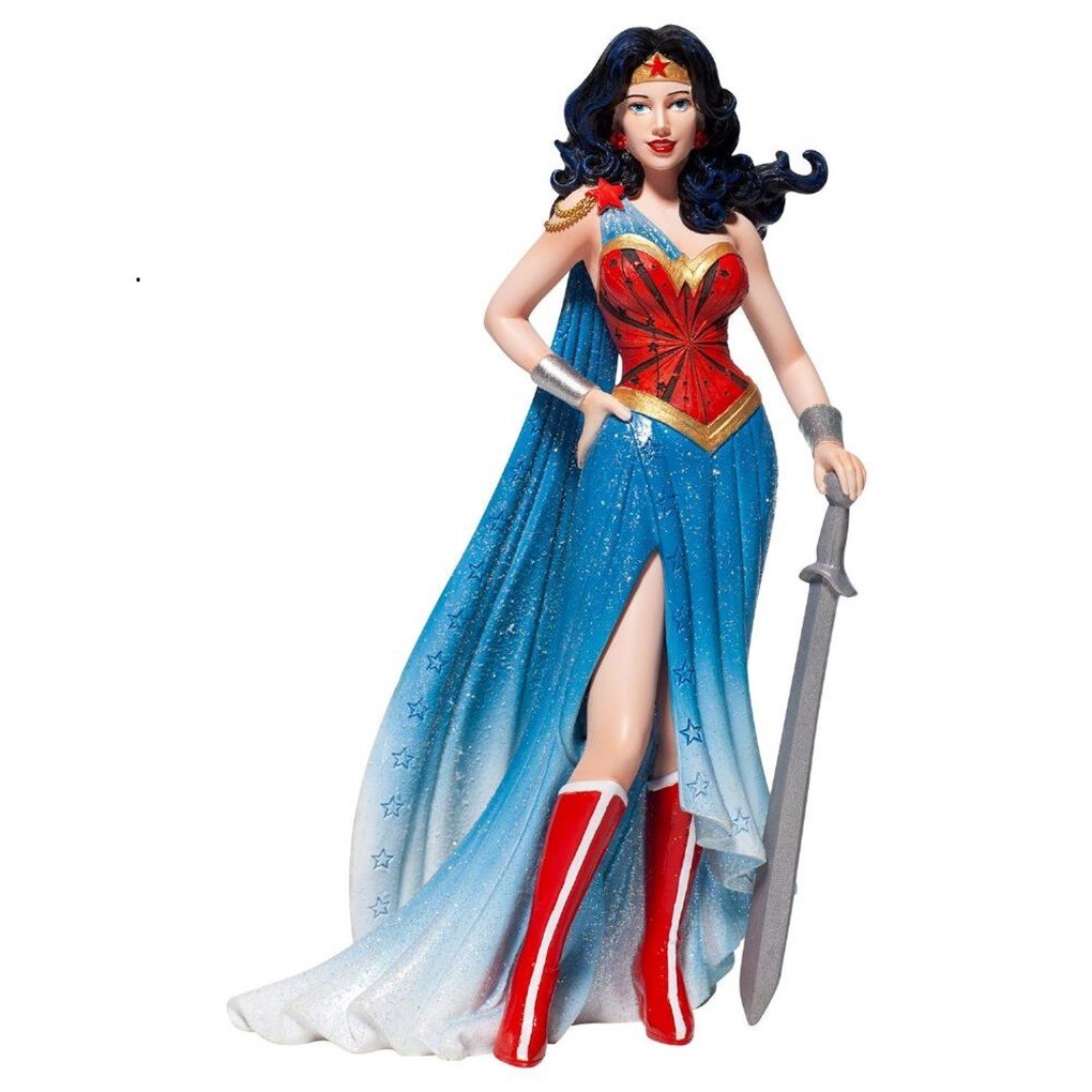 Enesco DC Comics Couture de Force Wonder Woman Figurine, 8.27 Inch NIB Enesco DC Comics Couture de Force Wonder Woman Figurine, 8.27 Inch NIB