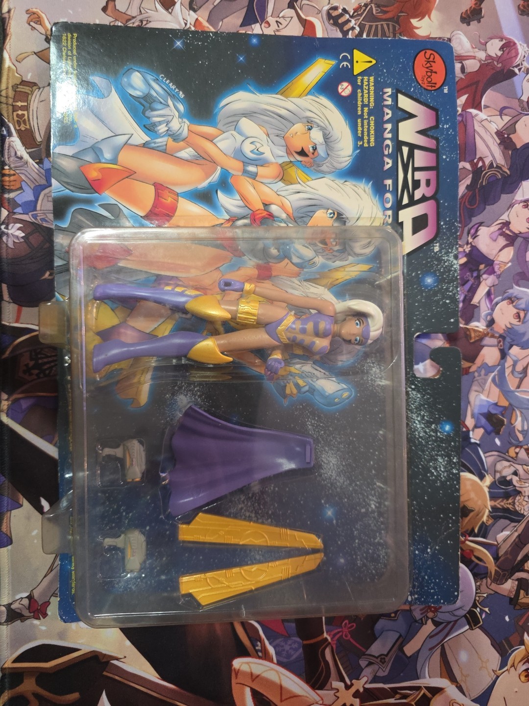 1999 Skybolt Nira X Manga Force Figure, Vintage Anime Collectible