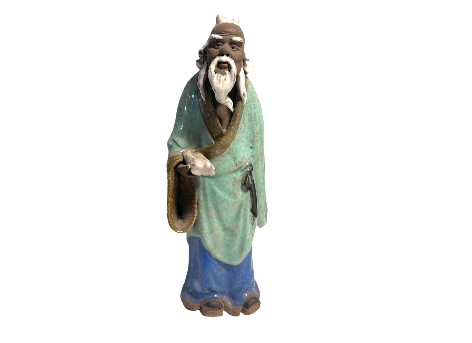 Vintage Asian Chinese Ceramic Mud man Figurine