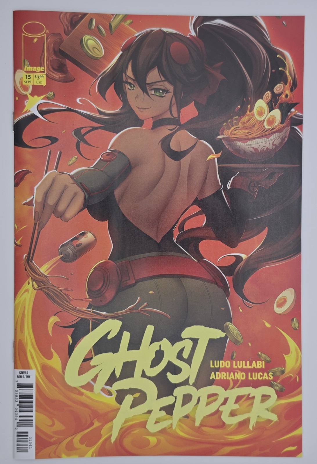 Ghost Pepper #15 Rachta Lin 1:25 Cover D - NM+ - Image Comics