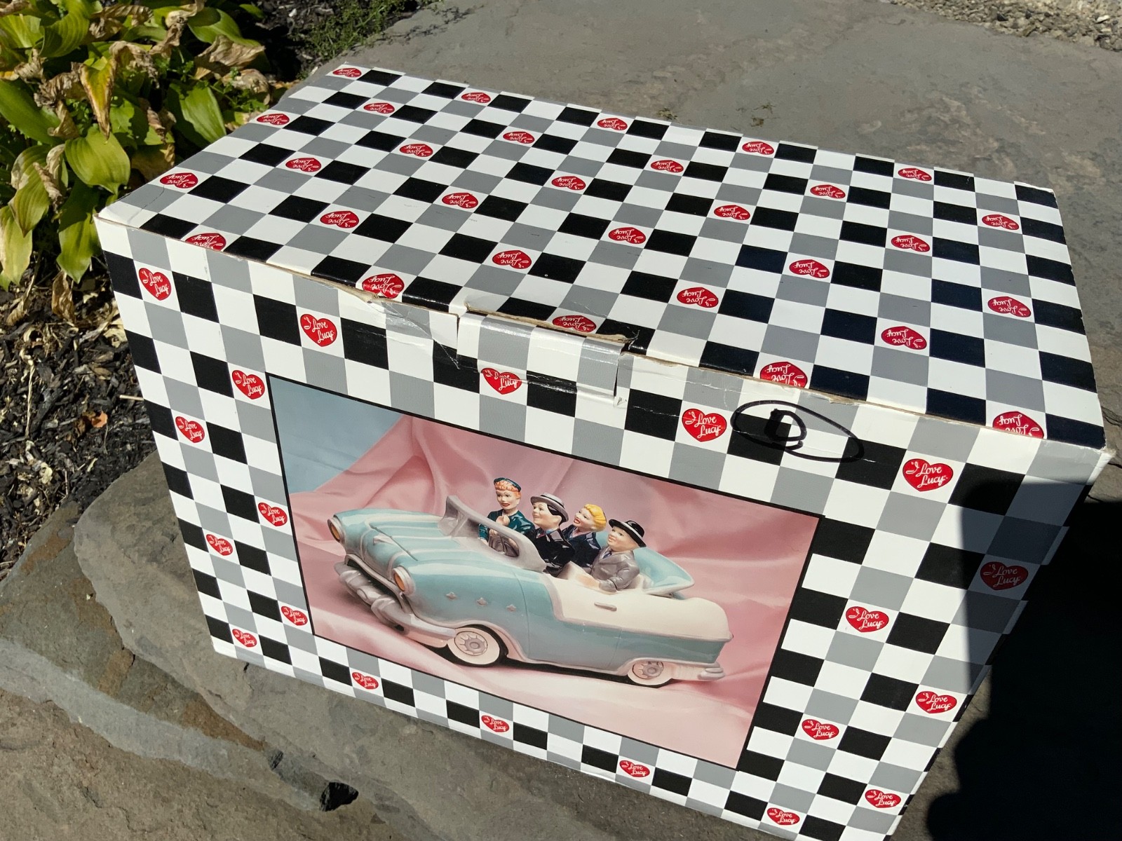 Vintage I Love Lucy “Going Go California” Car Cookie Jar Vandor  