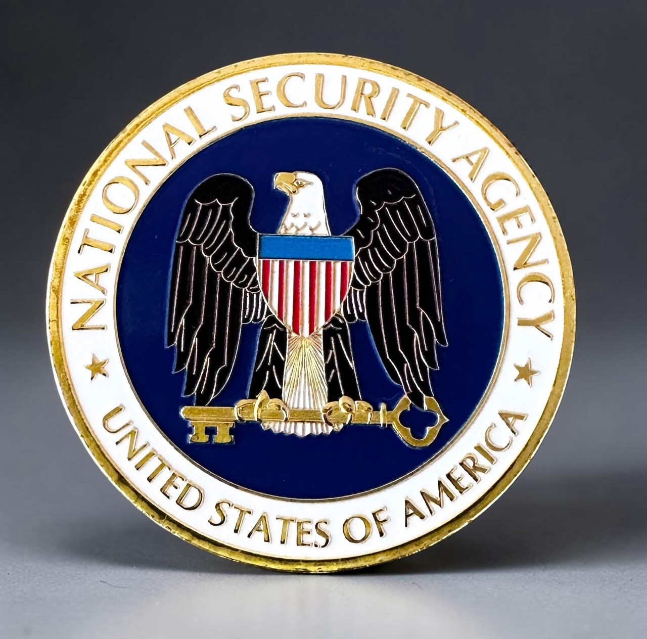 National Security Agency NSA Challenge Coin ·IN STOCK· ·FAST SHIPPING· ·NEW·