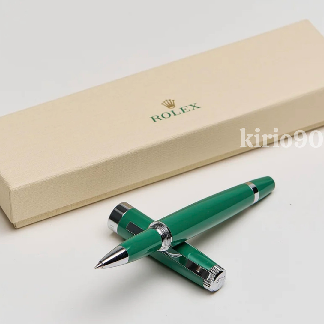 Rolex Emerald Executive Green Rollerball Pen AD VIP Gift With box Rare✨