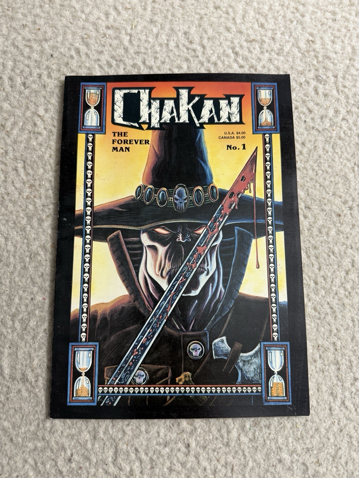 CHAKAN THE FOREVER MAN #1 Rak Graphics Publications 1993 Sega Genesis Video Game