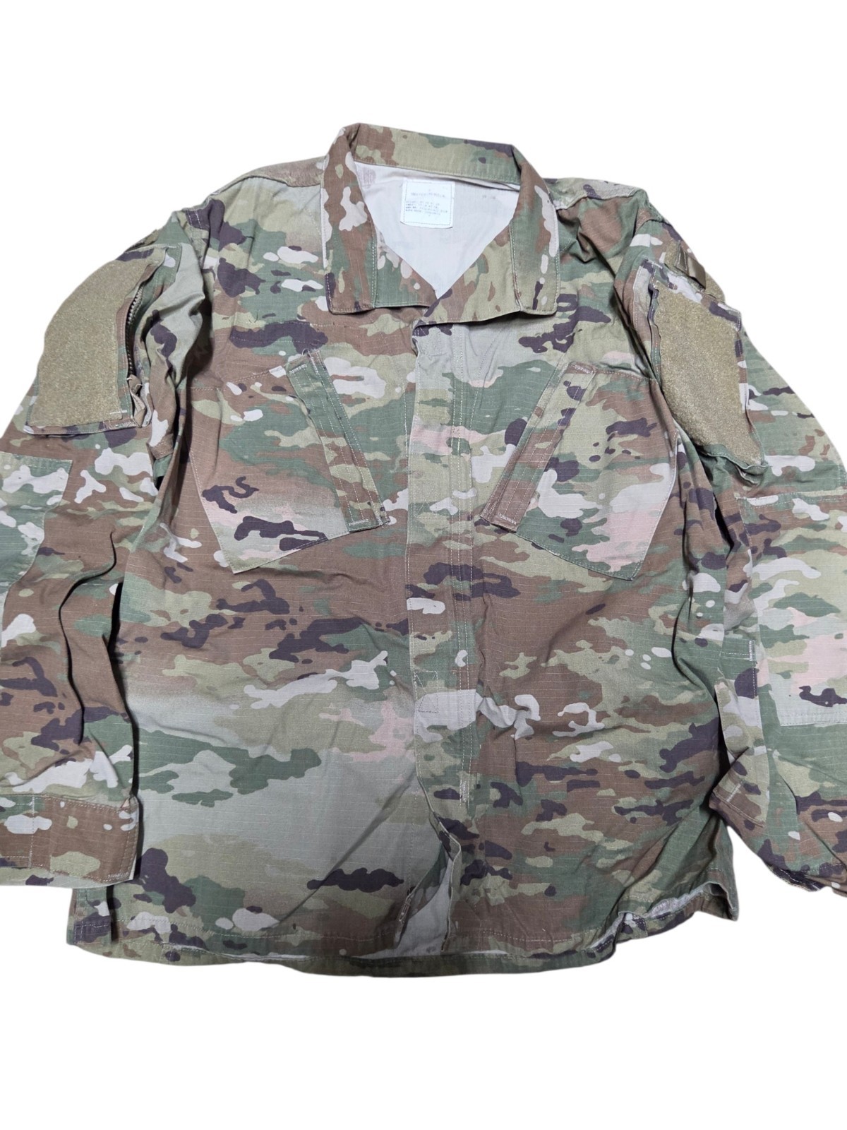 US Military Issue Multicam OCP Camo Army Combat Coat Jacket Size Medium Regular 