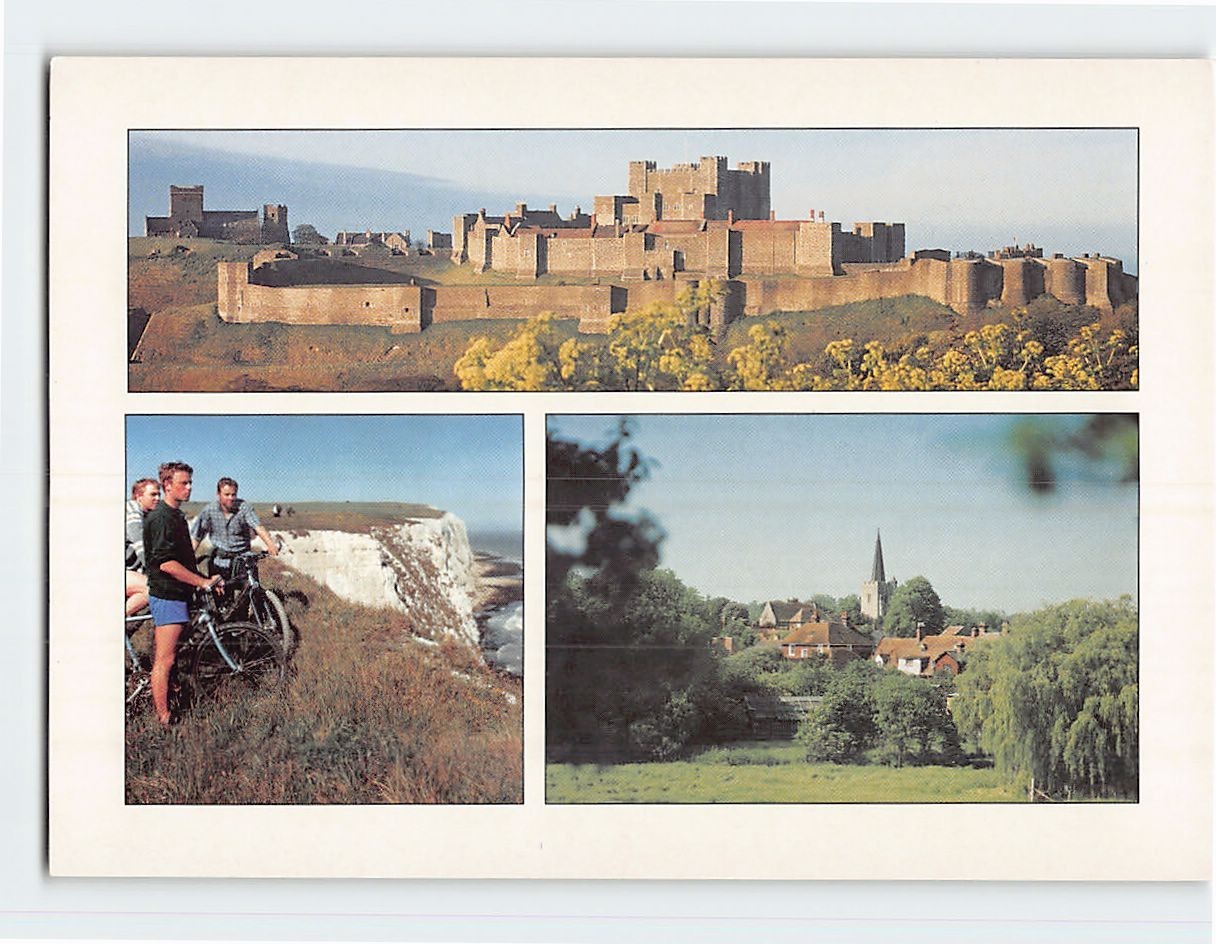 Postcard White Cliffs Country England