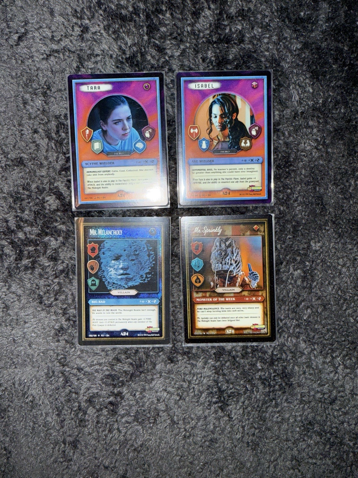 I Saw the TV Glow Card Set - Includes Mr. Melancholy Foil Only 500 Ever Made