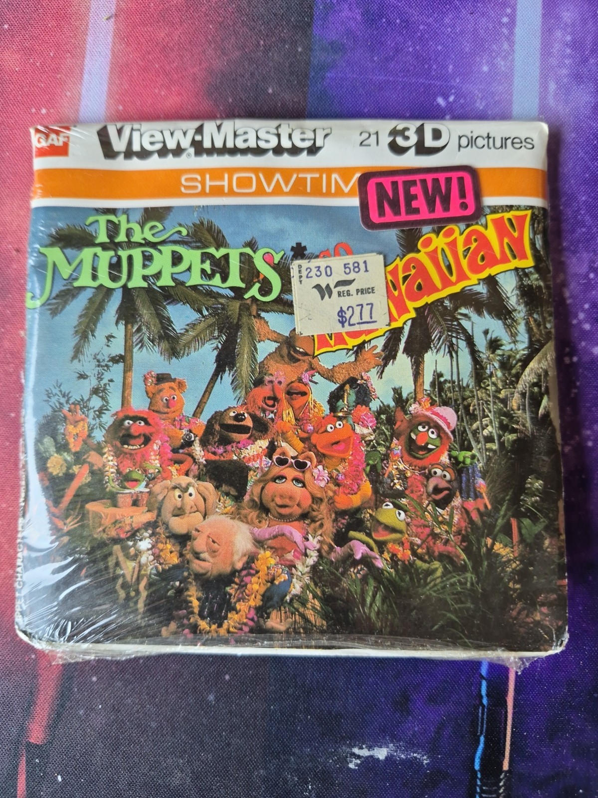 SEALED The Muppets Go Hawaiian View Master Reel Set, Vintage NOS New Old Stock SEALED The Muppets Go Hawaiian View Master Reel Set, Vintage NOS New Old Stock