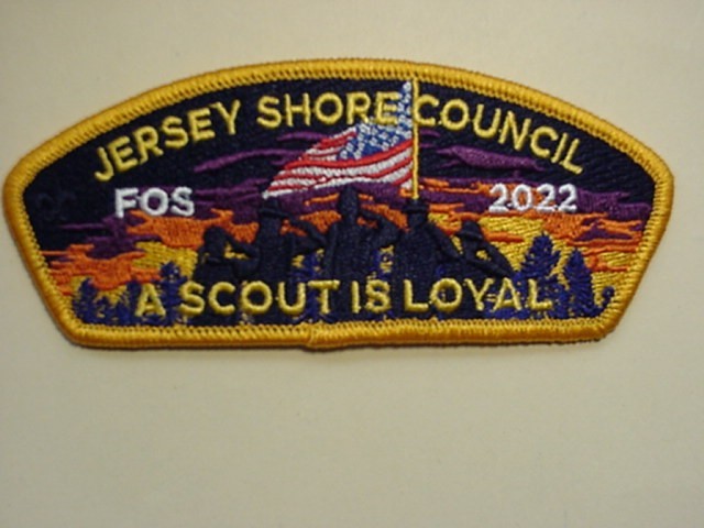 BSA Jersey Shore Council CSP SA-82 2022 FOS - Loyal - Mint Condition $45.00
