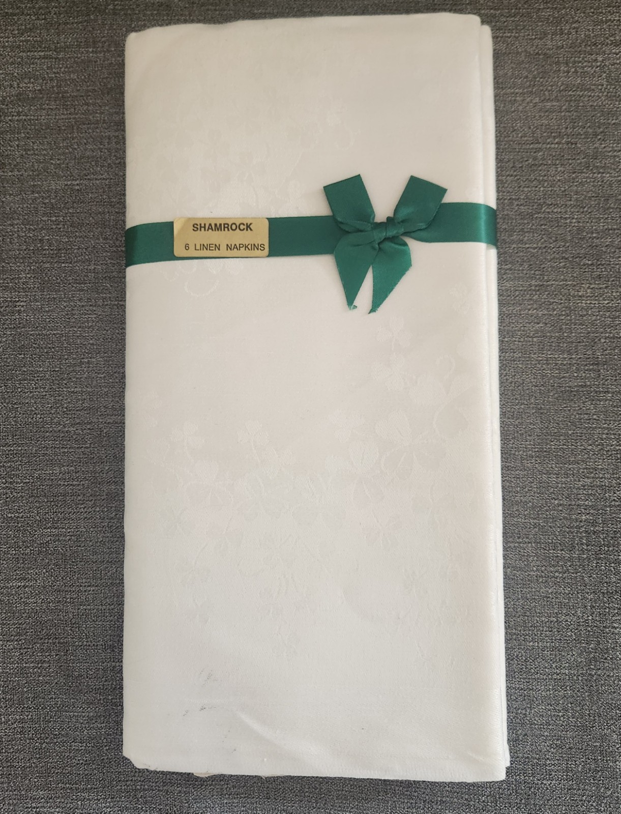 Irish Linen NAPKINS Set Of 6 NEW 22x22\