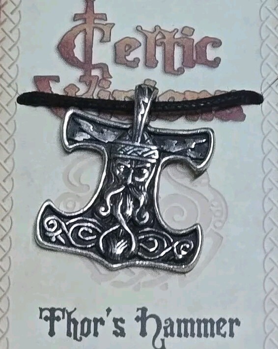 Celtic Visions Thor's Hammer Pendant Viking Norse Wiccan Pagan