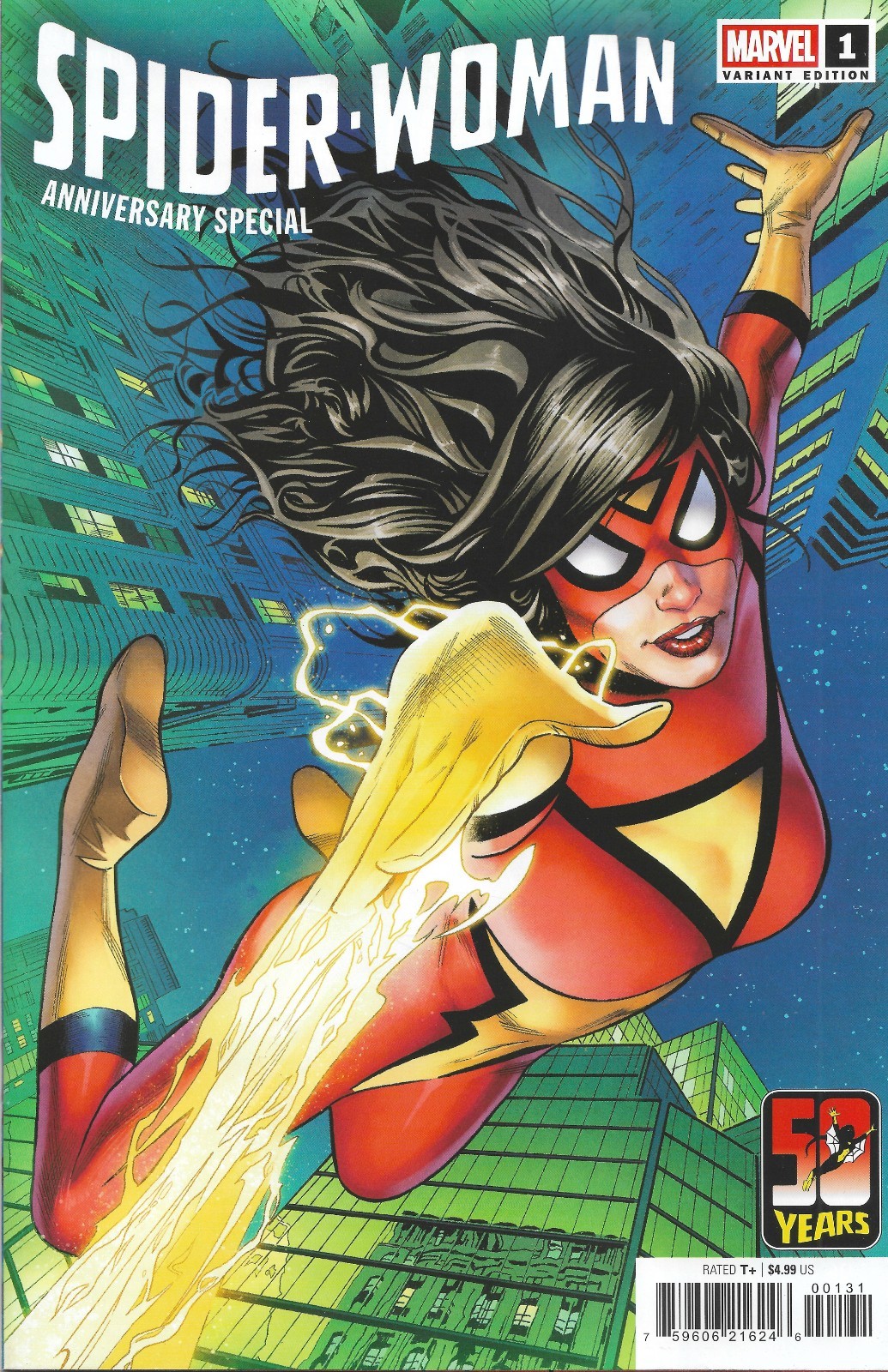SPIDER-WOMAN 50TH ANNIVERSARY SPECIAL #1 GREG LAND VARIANT (MARVEL 2025) SPIDER-WOMAN 50TH ANNIVERSARY SPECIAL #1 GREG LAND VARIANT (MARVEL 2025)