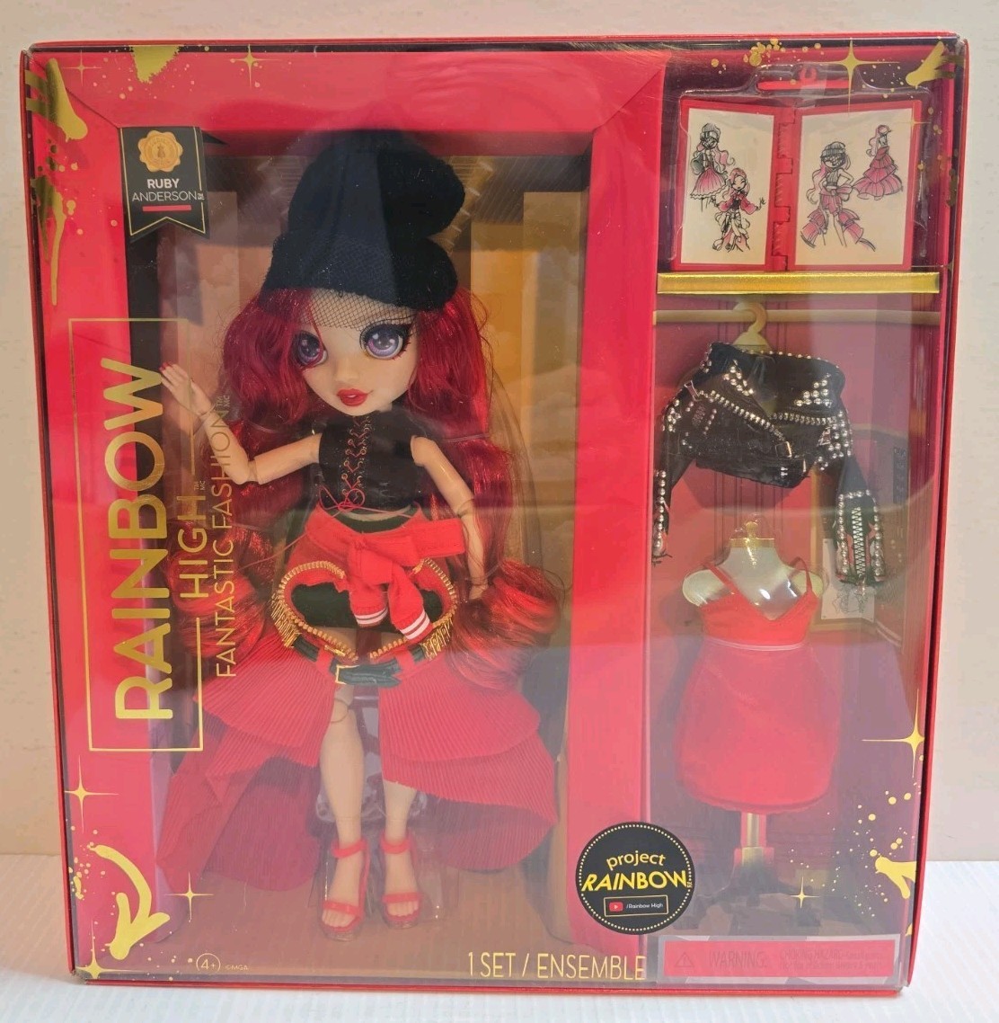 Rainbow High Fantastic Fashion RUBY ANDERSON 11\
