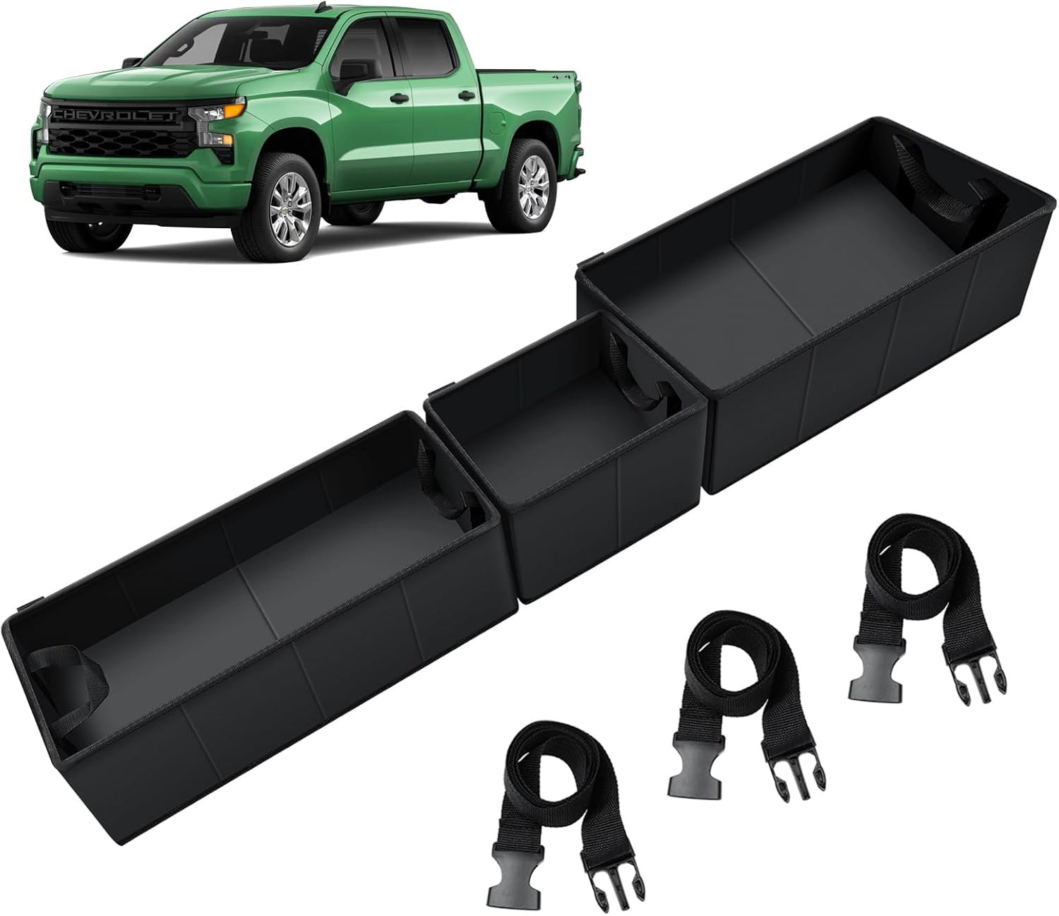 Foldable under Seat Storage Organizer for 2019-2026 Chevy Silverado/Gmc Sierra 1 Foldable under Seat Storage Organizer for 2019-2026 Chevy Silverado/Gmc Sierra 1
