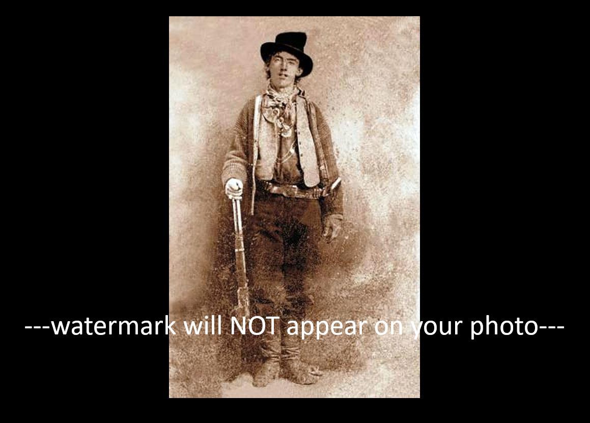 1879 Billy the Kid PHOTO William Bonney REGULATORS Gang Lincoln County War