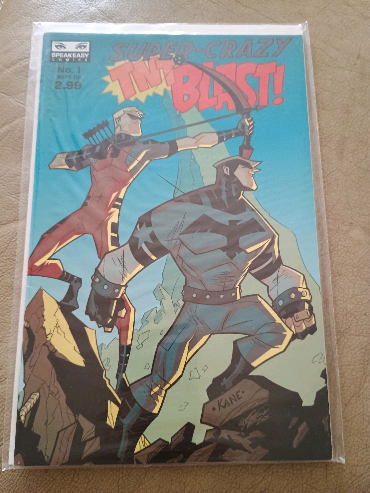 Super-Crazy TNT Blast  #1 Speak Easy Comics 2005 Rare comic book