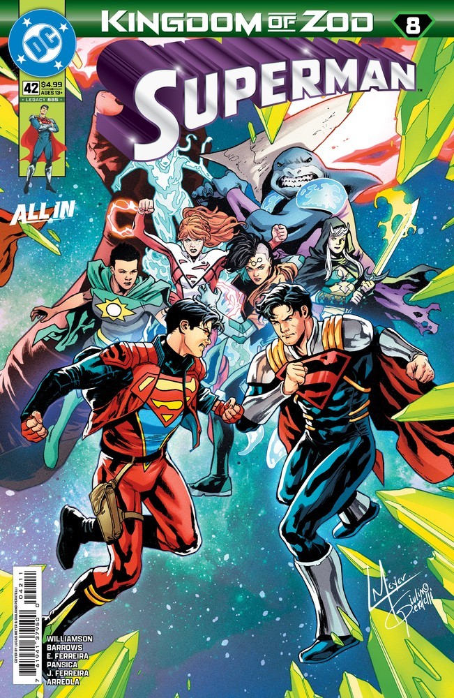 SUPERMAN #42 - Cover A Lucas Meyer Connecting Variant - NM - DC - Presale 09/23