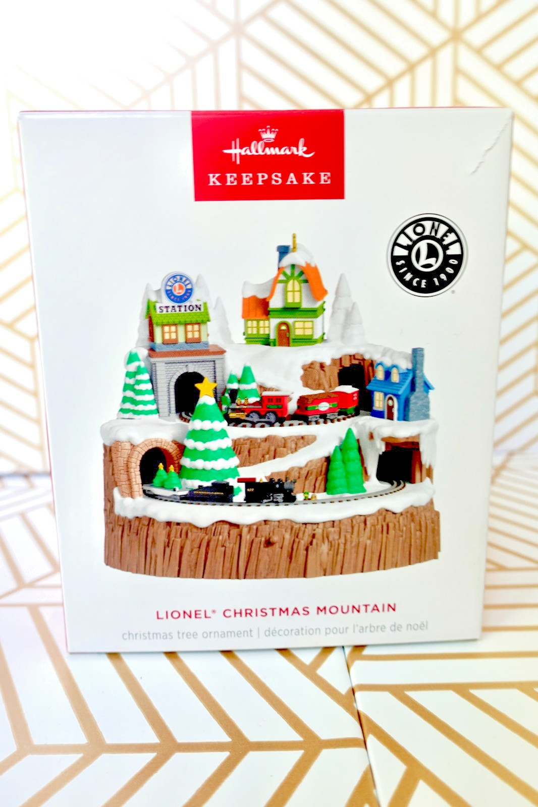 Hallmark Keepsake Lionel Christmas Mountain Ornament Light Sound Motion 2026