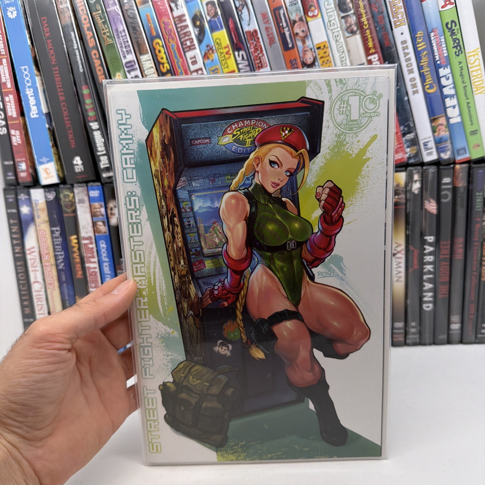 Udon Street Fighter Masters Cammy #1 Swimsuit Arcade Variant REIQ