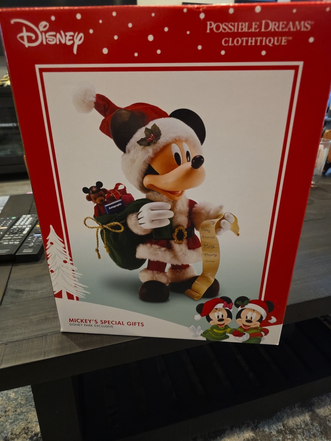 Dept 56 Possible Dream Santa MICKEY’S SPECIAL GIFTS Disney Park Figurine 6008494