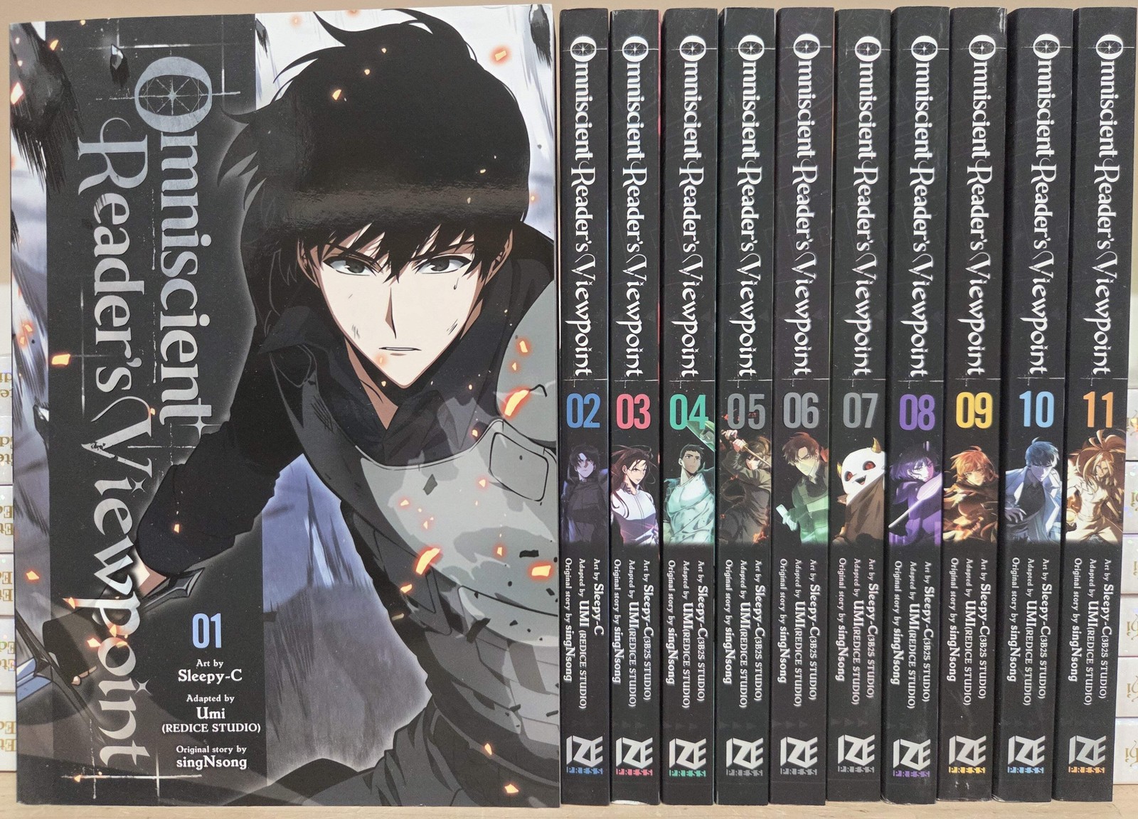 Omniscient Reader's Viewpoint Vol. 1-11 Manhwa Set English