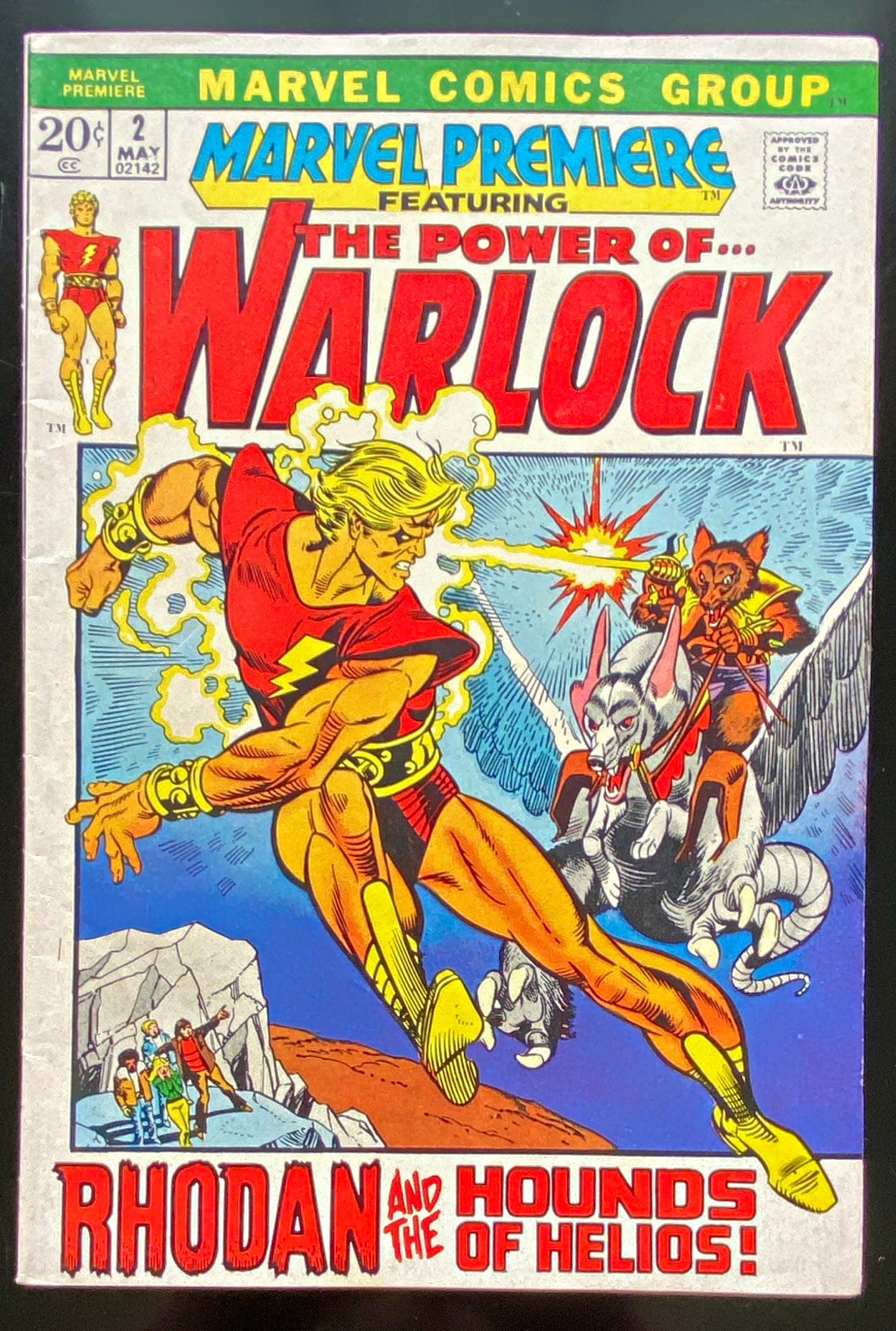 Marvel Premiere 2 Featuring The Power of Warlock  (1972)  Gil Kane Art