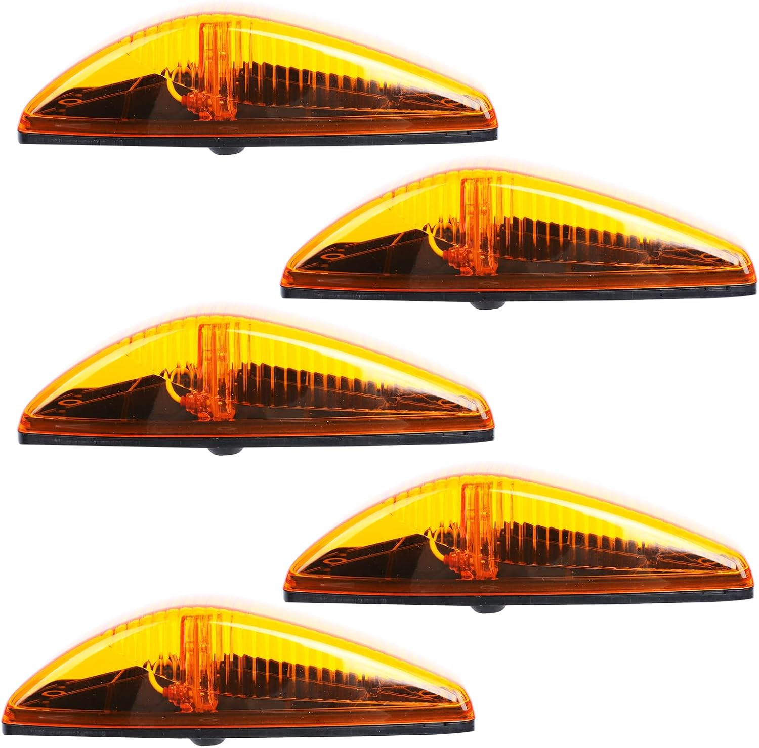 LED Cab Roof Clearance Marker Light Front Top Amber Lamps with 6 Leds Fits for M LED Cab Roof Clearance Marker Light Front Top Amber Lamps with 6 Leds Fits for M
