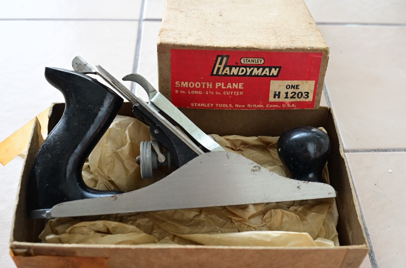 Vintage STANLEY H 1203 with original box