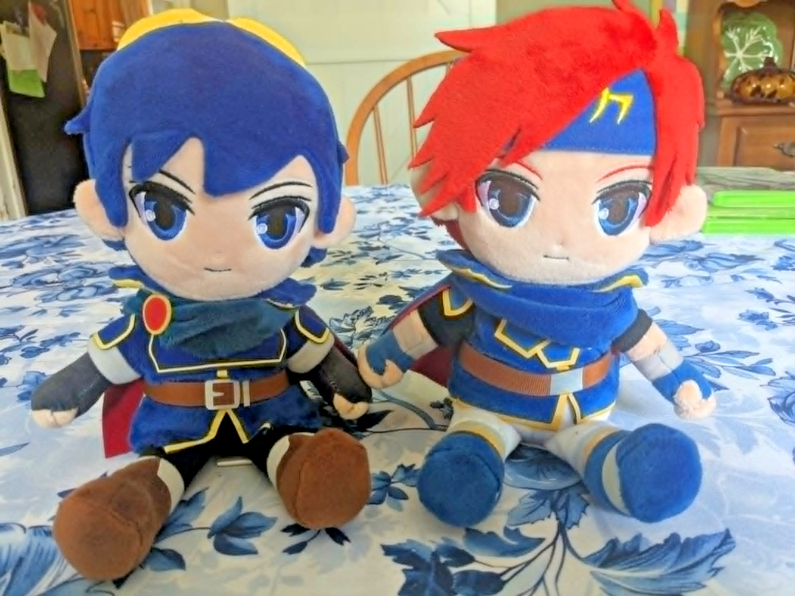 Fire Emblem Plushie Marth + Roy Plush Doll Sanei Boeki Fire Emblem Plushie Marth + Roy Plush Doll Sanei Boeki