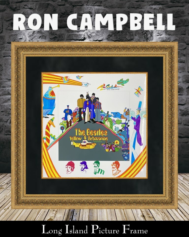 Ron Campbell Yellow Submarine Original Hand Drawn Beatles Record Album Art