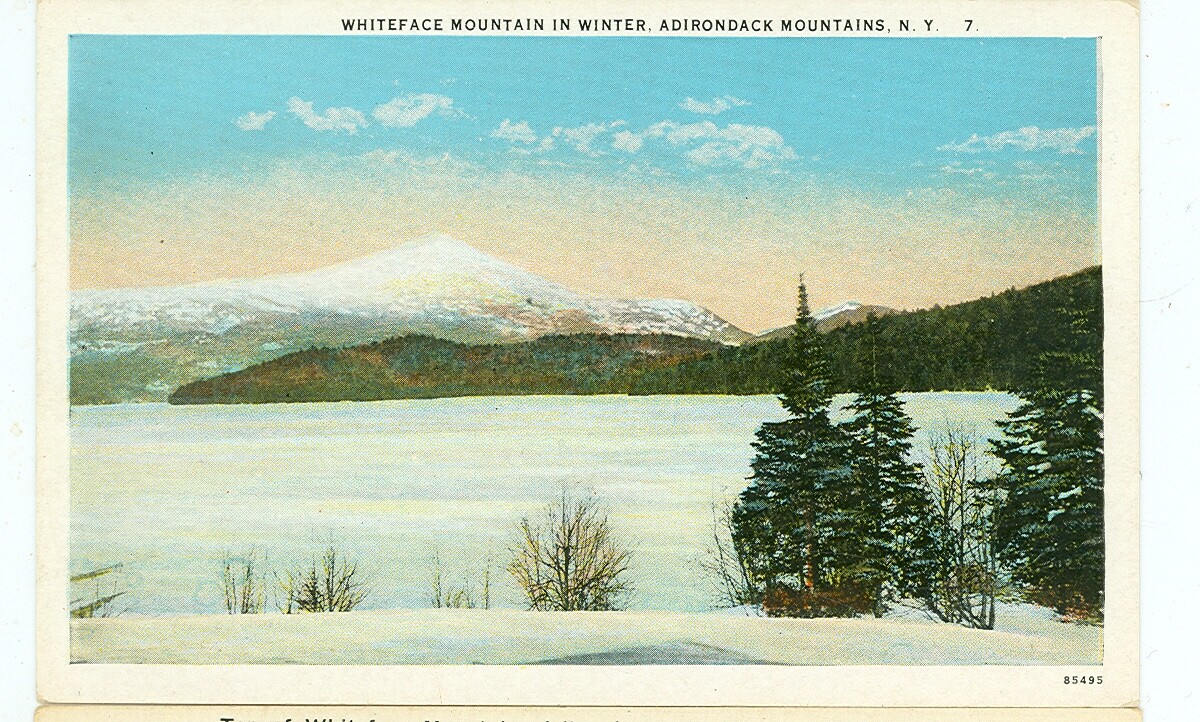 WHITEFACE MTN, NEW YORK-IN WINTER-W/B-#7-(NY-W)