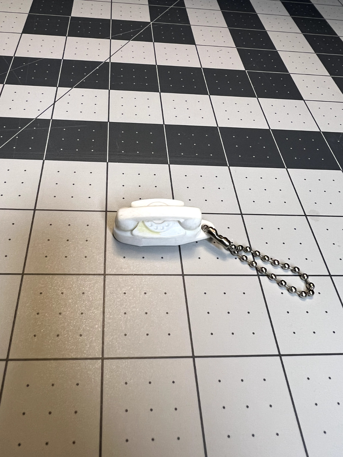 Vintage The Princess Phone Keychain - 