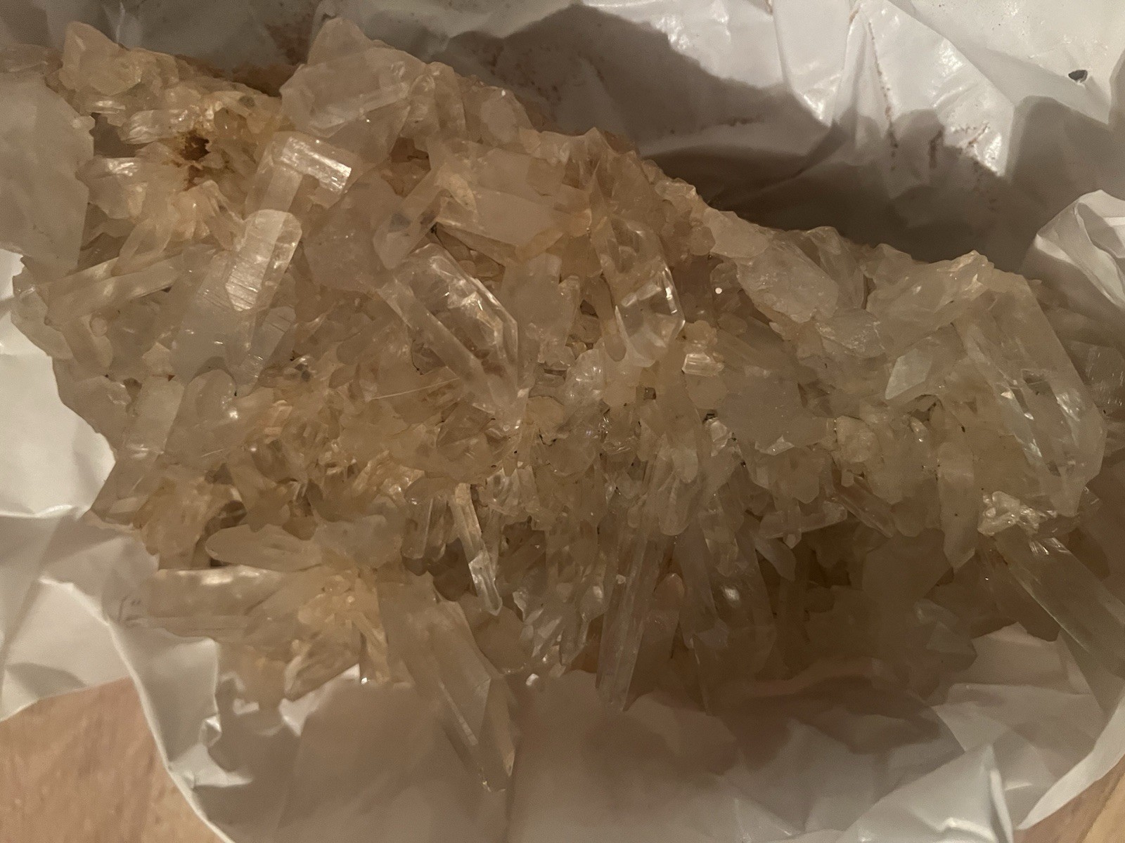 Large Clear Natural Quartz Crystal
