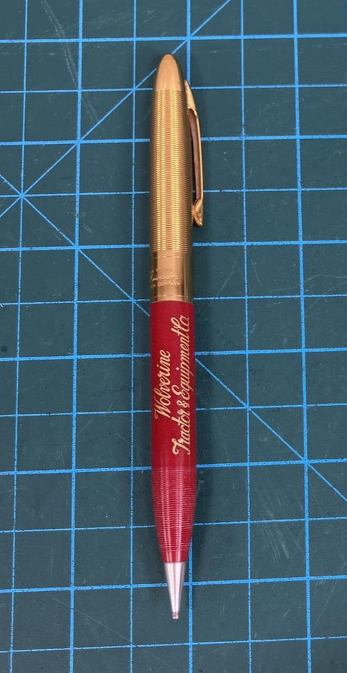 Vintage Sheaffer Fineline Twist Mechanical Pencil Western Tire Equipment Promo